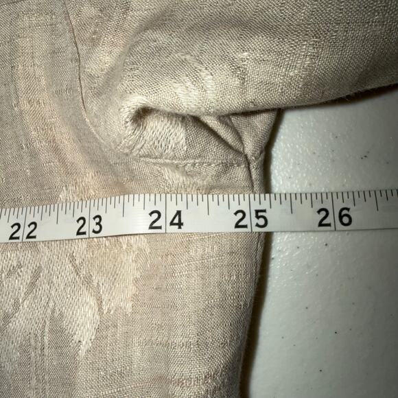 Tommy Bahama Mens Size Large Silk Palm Tree Pattern Short Sleeve Button Up - Picture 6 of 7